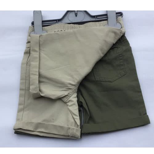 Baby Boys Plain Shorts -2 Pieces