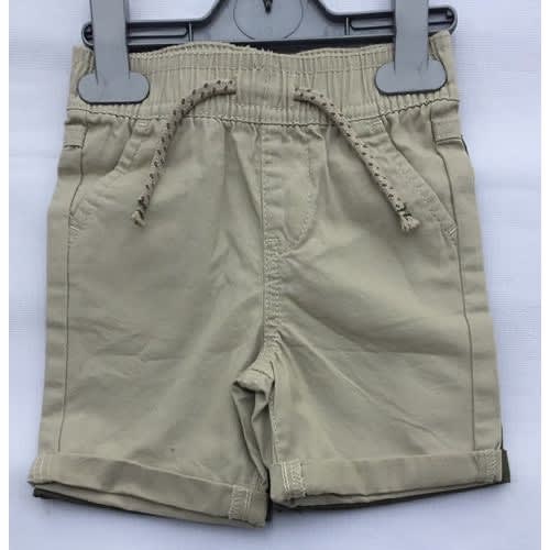 Baby Boys Plain Shorts -2 Pieces