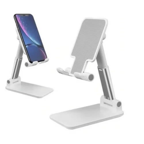 Foldable Desktop Phone Stand Holder-White