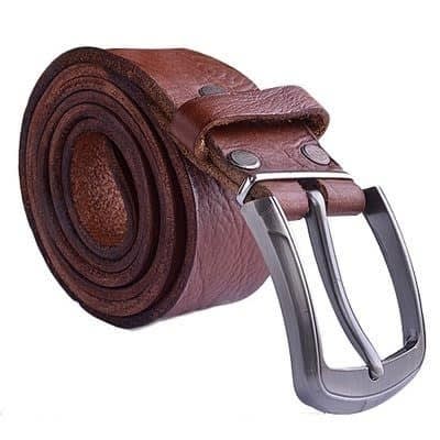 Leather Belt - Brown