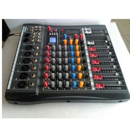 8 Channel Mixer With Bluetooth + Effect And USB Functions