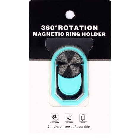 360 Rotation Magnetic Rine Holder- Green