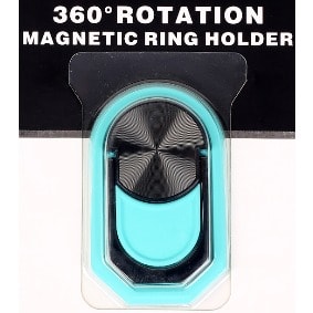 360 Rotation Magnetic Rine Holder- Green