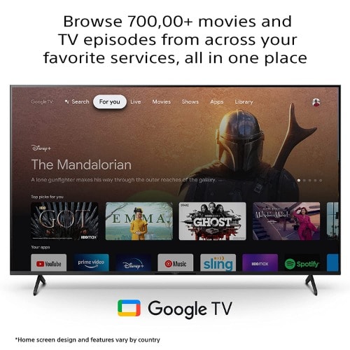 Bravia 215 Cm (85 Inches) 4k Ultra Hd Smart Led Google Tv Kd-85x85j