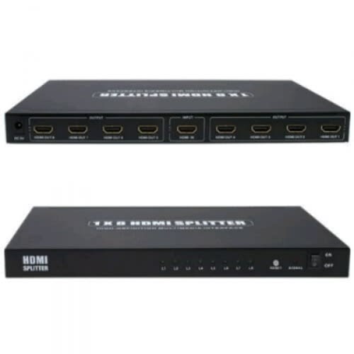 8 Port Hdmi Splitter To Multiple Monitors/projector