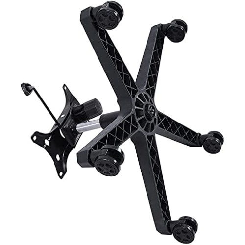 Office Chair Replacement Base With Bottom Plate, Stand Cylinder & Caster