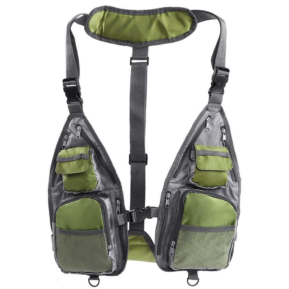 Tactical Mesh Fishing Vest Breathable Quick-Dry Fly Vest