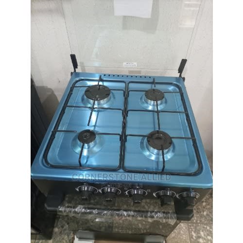 4 Burner Standing Gas Cooker With Oven And Grill - 50x55 20mbg
