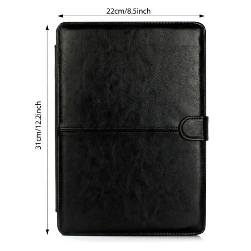 Leather  Folio Protective Cover For Macbook- Pro -13.3 Inch