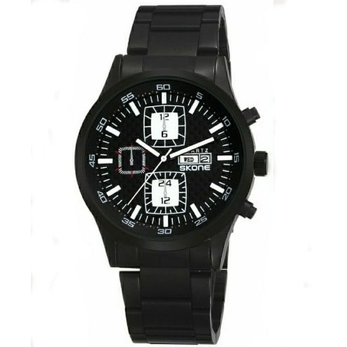 7336 Stainless Steel White Dial