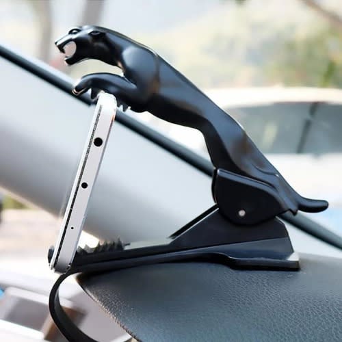 Leopard Form Dashboard Phone Holder