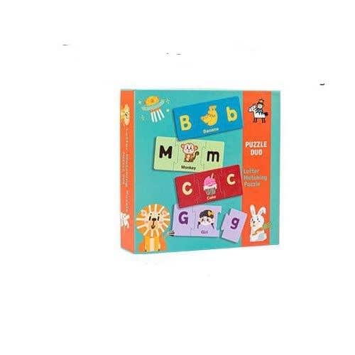 Montessori Cognitive Matching Puzzle - Alphabet Pairing