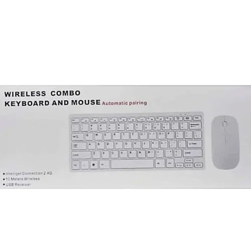 Wireless Computer Keyboard, Mouse & Mouse Pad Combo