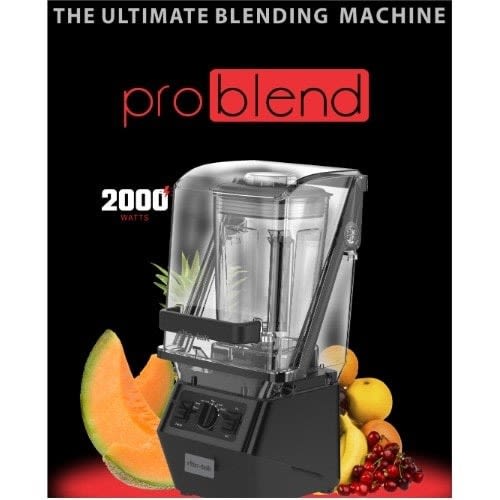Rite-tek Pro Blend Commercial Blender With Noise Proof