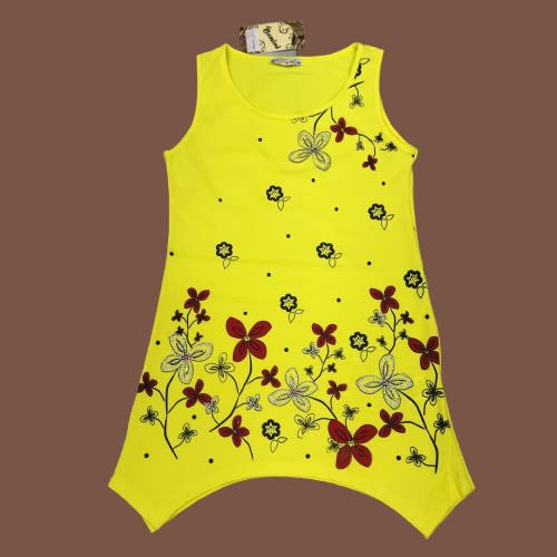 Benini Turkey Girls Yellow Long Top