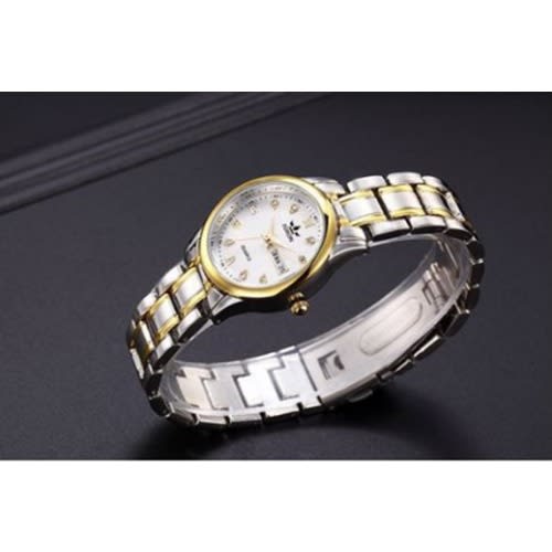 Fuorron Waterproof Men's Wrist Watch - Silver And Gold