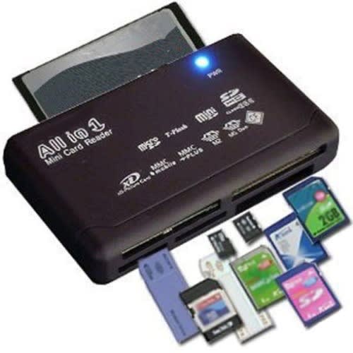 All-in-1 Mini Card Reader -Multi USB 2.0 Memory Card Reader