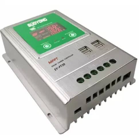 Suoyong Mppt 30a Solar Charge Controller 12v 24v With 4 Usb