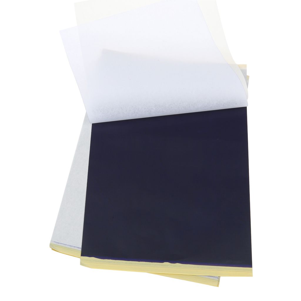 10Pcs Tattoo Thermal Carbon Stencil Transfer Paper Tracing Kit