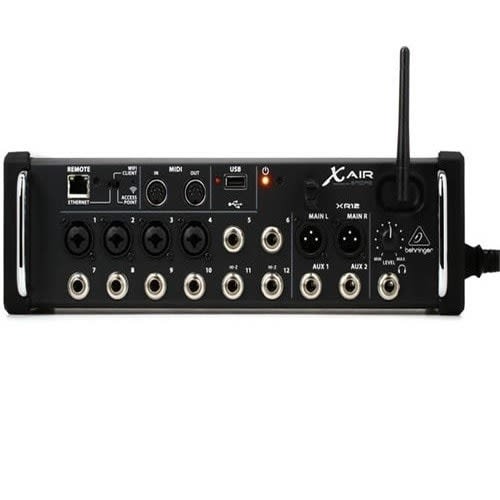 X Air Xr12 Input Digital Mixer For Ipad Android Tablets With Wi-fi And Usb Recor