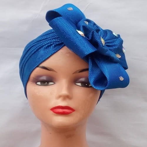 Handmade Flowered Turban