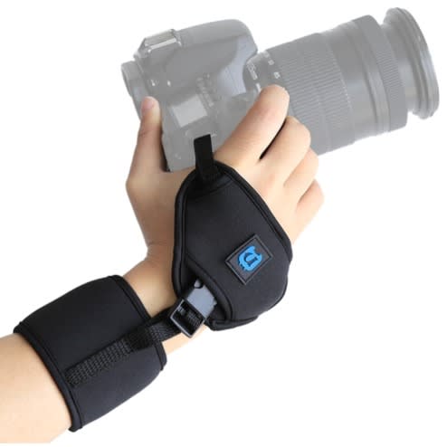 Hand Grip Wrist Strap With 1/4 Inch Screw Plastic Plate For Slr / Dslr Cameras