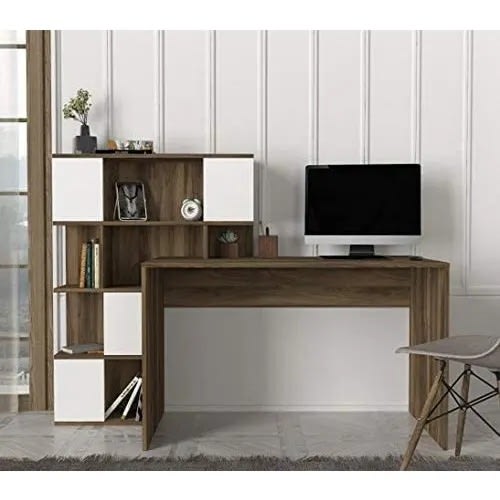 Vic- Computer Desk With Shelves