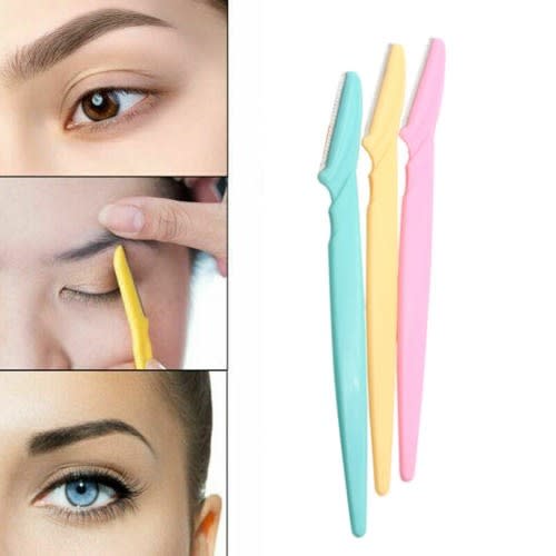 Beautyland Tinkle 3 Colours Eyebrow Razor Trimmer
