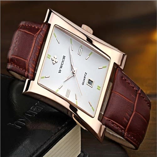 Wwoor - Leather Watch - Brown