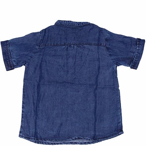 Baby Girl’s Soft Denims Short-sleeve T-Shirt- Blue