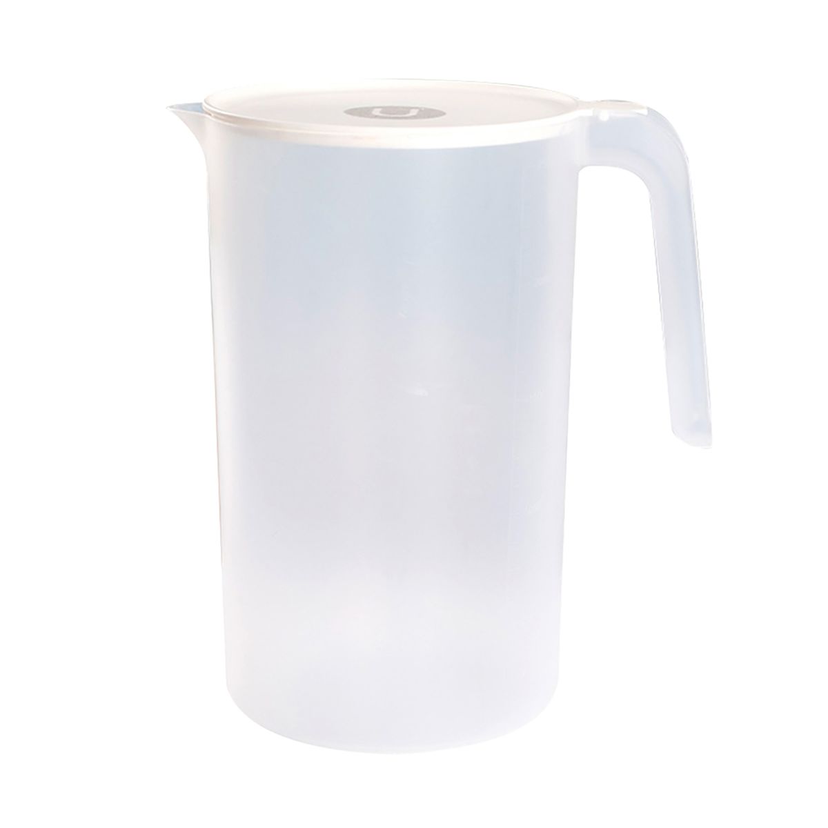 1Pcs Plastic Pitcher Large Capacity Easy To Clean PP-White