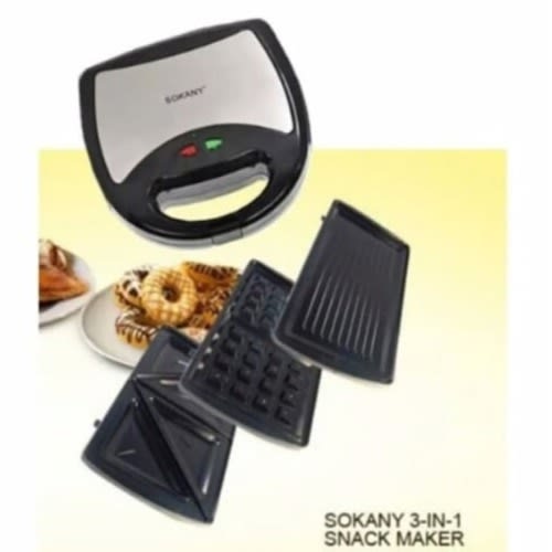Grill, Sandwich & Waffles Maker