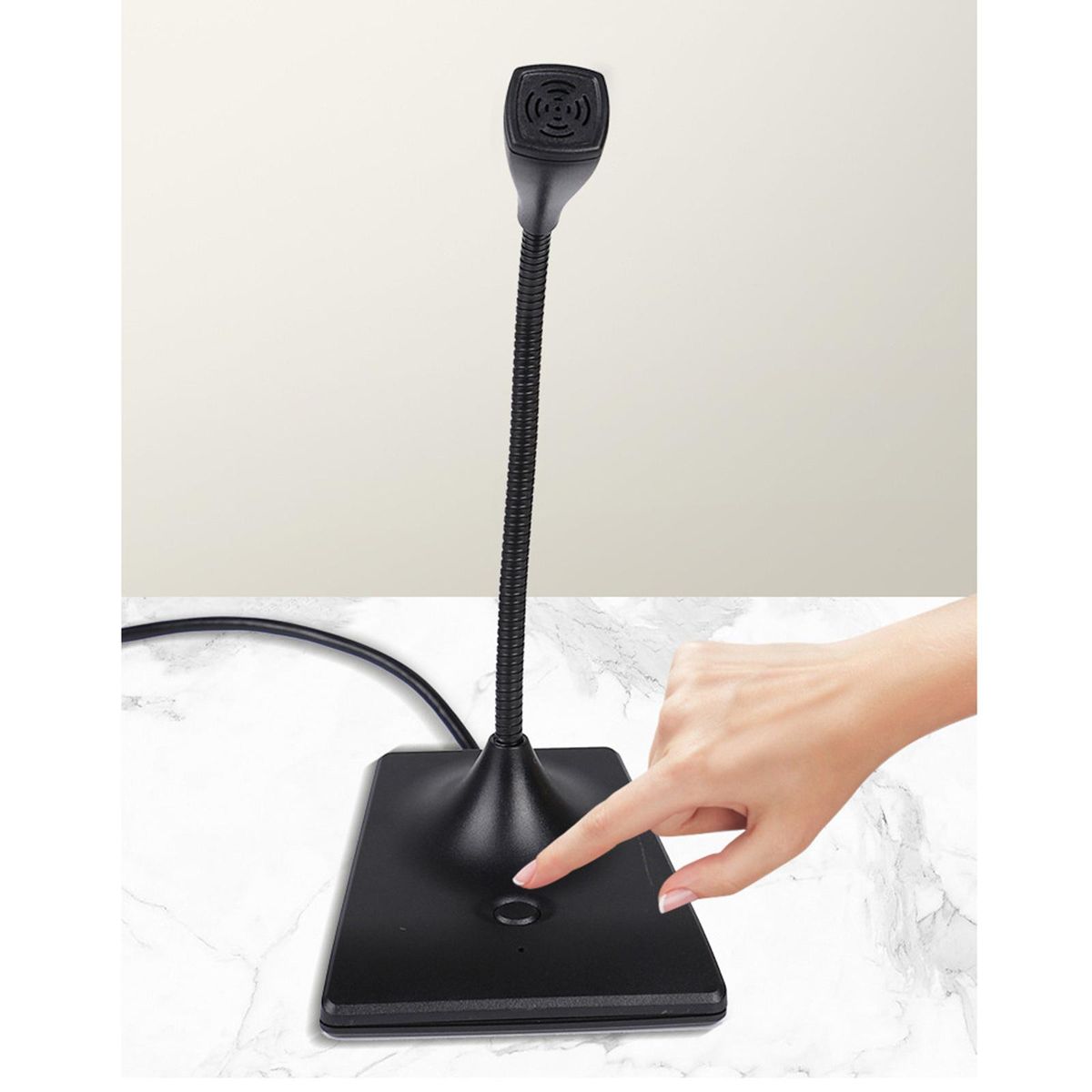USB Computer Microphone Omnidirectional Desktop Condenser