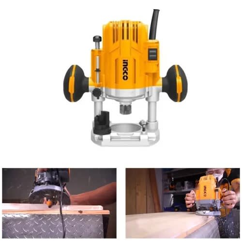 Ingco Electric Wood Router Machine 12mm - 2200w