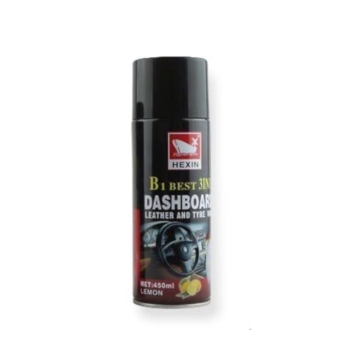 3 In 1 Dashboard - Leather & Tyre Cleaner Wax - 450ml