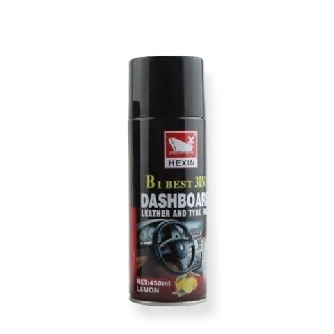 3 In 1 Dashboard - Leather & Tyre Cleaner Wax - 450ml