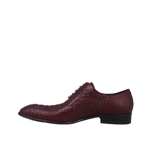 Crock Detailed Dapper Leather Shoe - Brown - Msh-3821