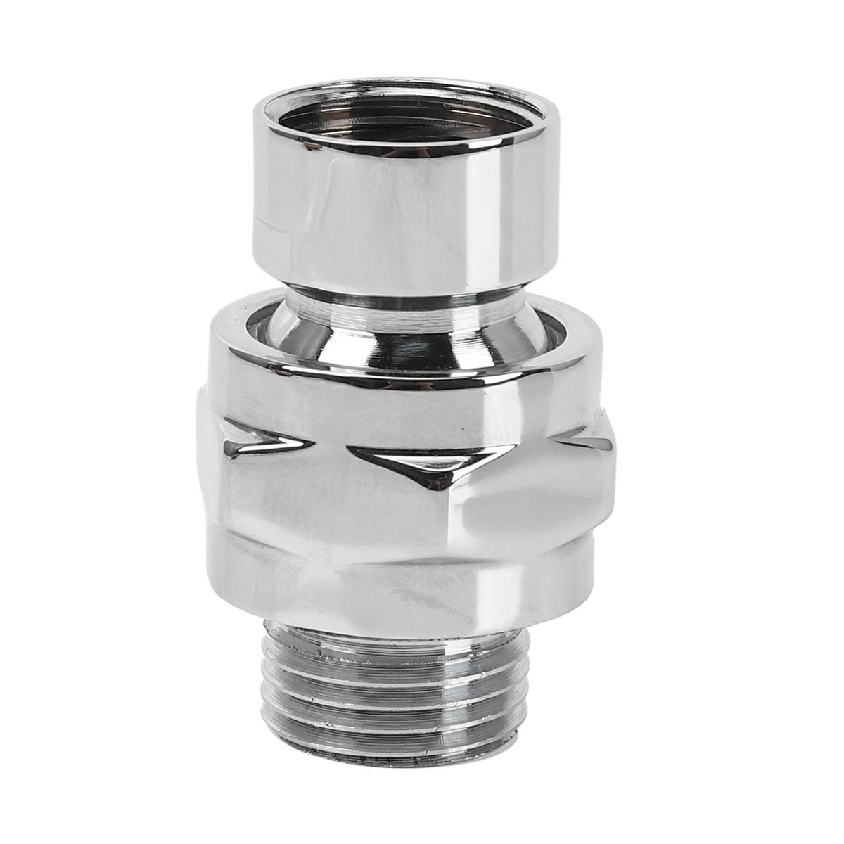 Brass Chrome Ball Joint Shower Arm Head Angle Adjustable