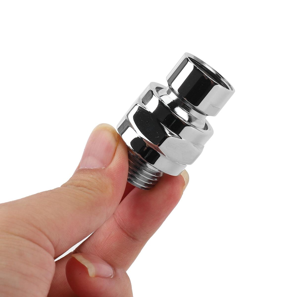 Brass Chrome Ball Joint Shower Arm Head Angle Adjustable