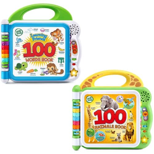 Learning Friends 100 Words And 100 Animals Book Set