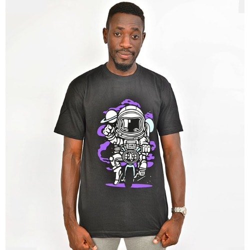 Space Ride Premium Tshirt - Black