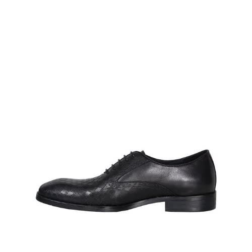 Men's Lace-up Shoe - Black - Msh-4697