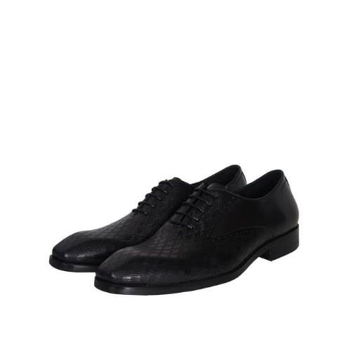 Men's Lace-up Shoe - Black - Msh-4697