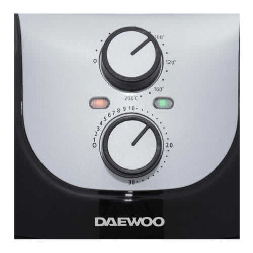Air Fryer With Rapid Air Circulation -30 Minute Timer & Adjustable Thermostat - 1400W - 4L
