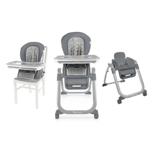 Smartserve 4- In-1 High Chair - Connolly - Grey