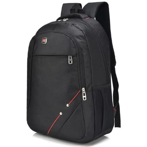 Laptop Backpack And School Backpack - Black
