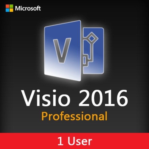 Visio Professional 2016 License- 1 User
