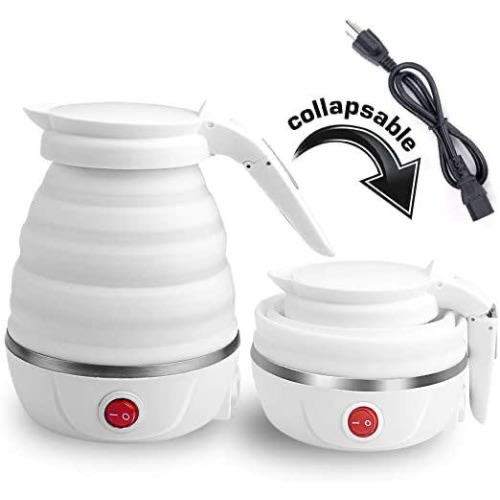 600ml Electric Travel Water Kettle - Foldable