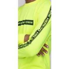 Men's Long Sleeve T-shirts - Lemon