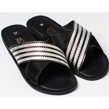 X Pattern Male Slippers